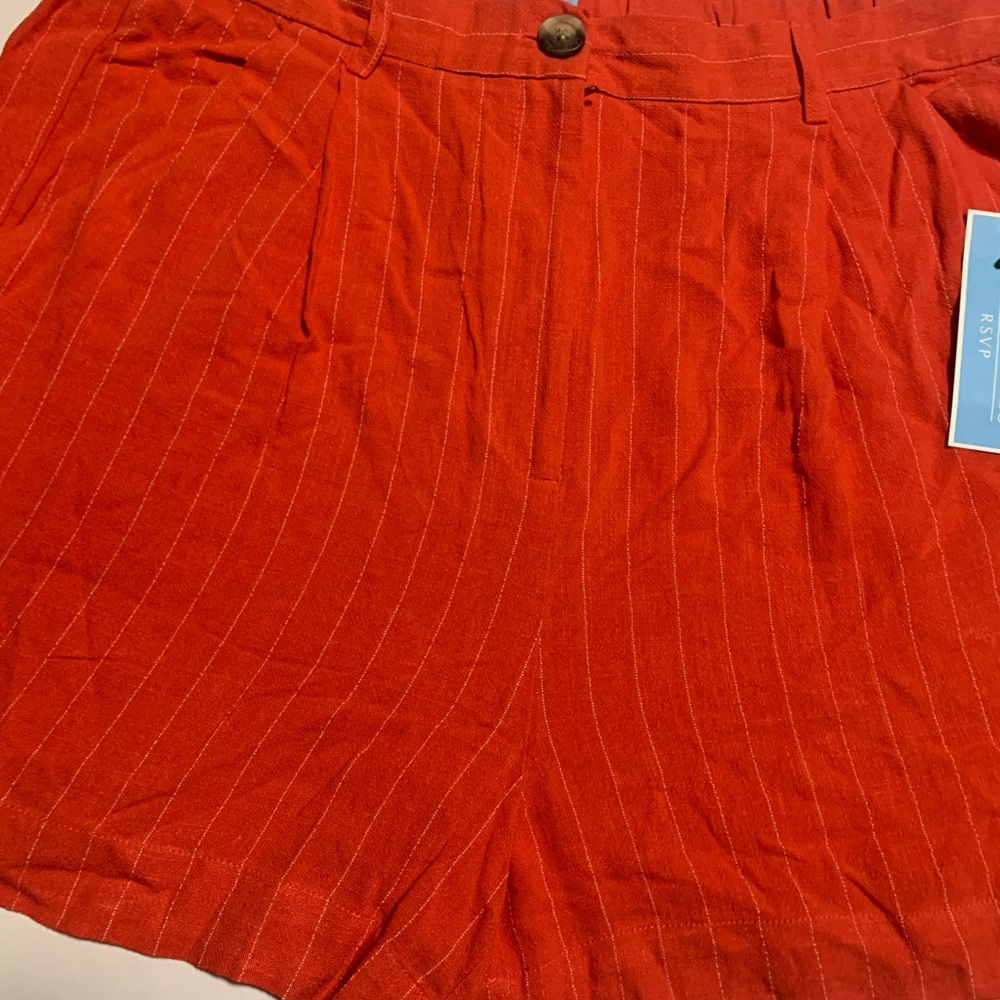 Stylish Red Women's Shorts